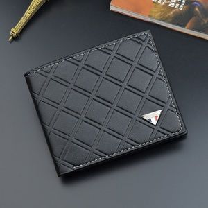 Wallet for Men,Fashion Trifold Small Wallet,Credit Card Holder with ID Window